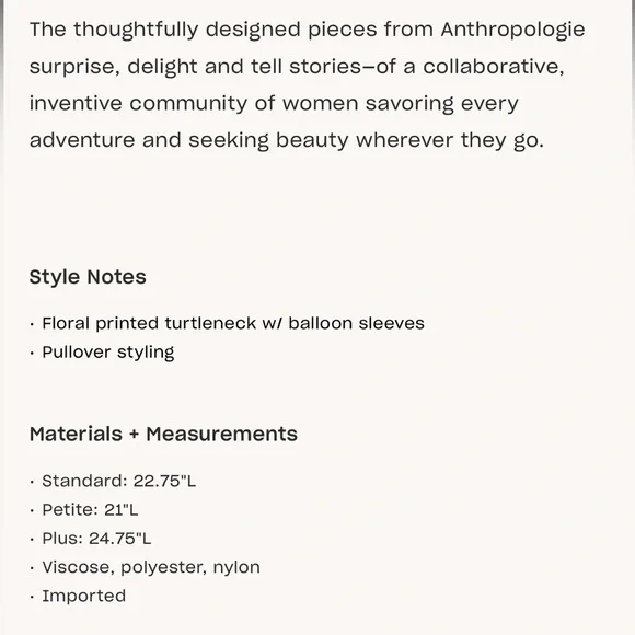 Floral mock neck sweater - Picture 9 of 12